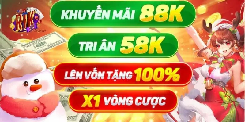 Câu hỏi xoay quanh khuyến mãi Rikvip